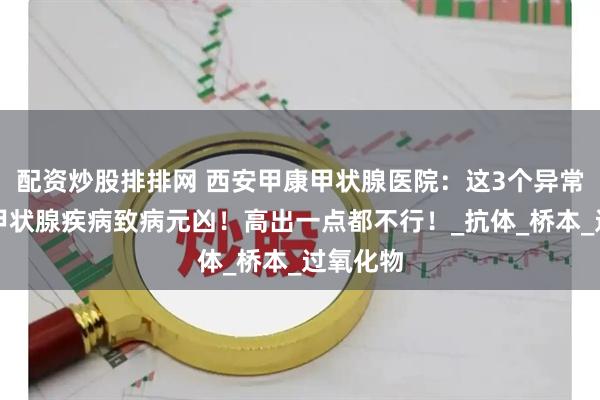 配资炒股排排网 西安甲康甲状腺医院：这3个异常指标是甲状腺疾病致病元凶！高出一点都不行！_抗体_桥本_过氧化物